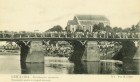 Katalikiška procesija. Nevėžio tiltas ir Šv.Jurgio bažnyčia. 1907 m. Autorius M.Jofė